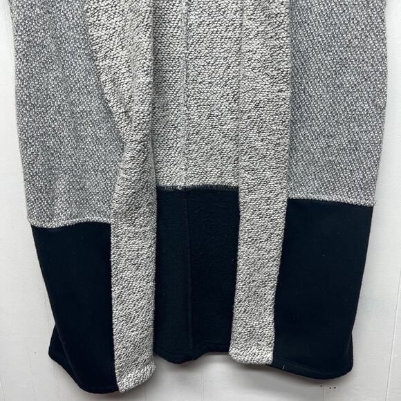 BNCI Colorblock Open Front Women's Cardigan Size Small Cap Sleeves Long Line - Picture 4 of 9